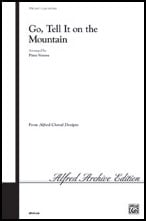Go Tell It on the Mountain Two-Part choral sheet music cover